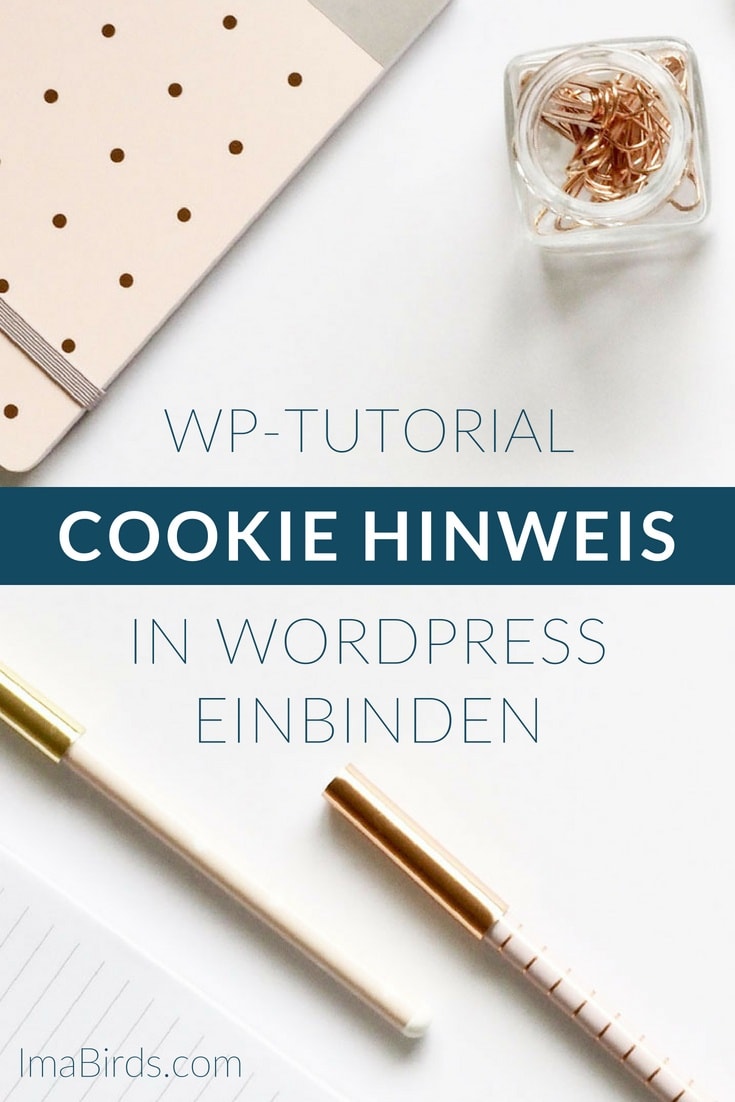 Cookie Richtlinie – Cookie Banner auf deine Webseite einbinden