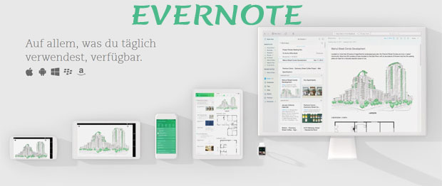 Notizen festhalten in Evernote