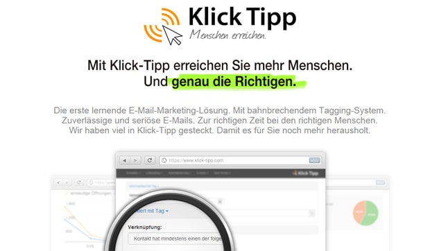 E-Mail Marketing mit Klick Tipp