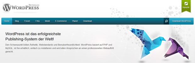 WordPress CMS-System