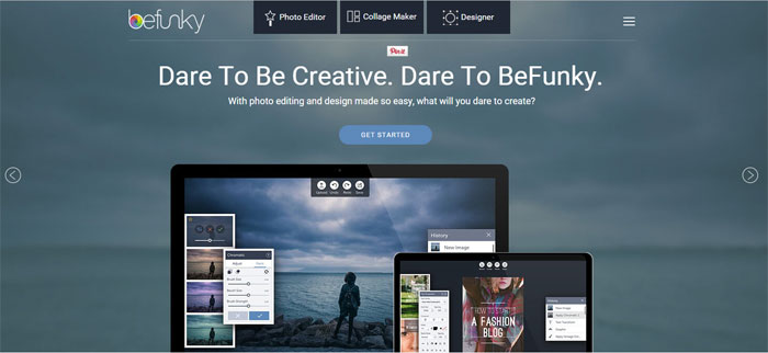 BeFunky als Photoshop-Alternative