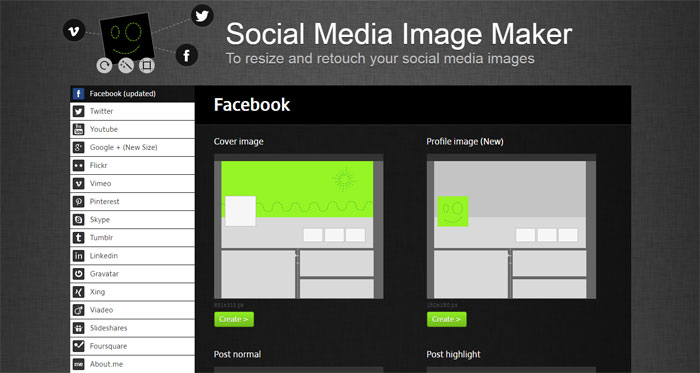 Einfach und schnell Social-Media-Bilder erstellen mit Pigmatic