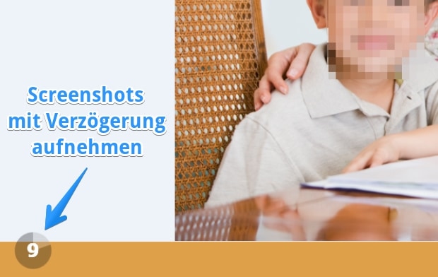 Mit Monosnap Screenshots mit Verzögerung aufnehmen Mit Monosnap Screenshots mit Verzögerung von 10 Sekunden aufnehmen