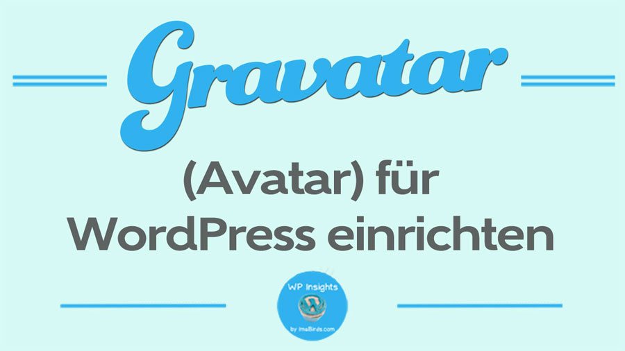 Gravatar (Avatar) erstellen