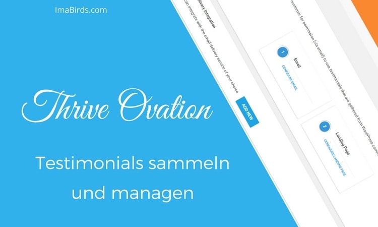 Thrive Ovation - Testimonials (Kundenstimmen) sammeln und veröffentlichen