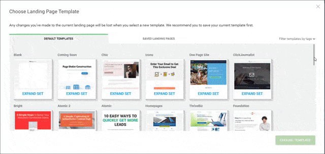 Thrive Themes - Landing Page Templates in Thrive Architect