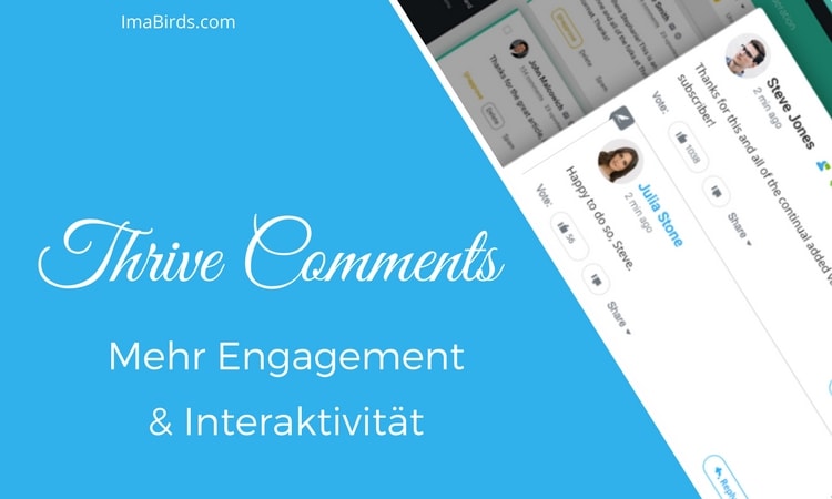 Thrive Comments für mehr Engagement & Interaktivität