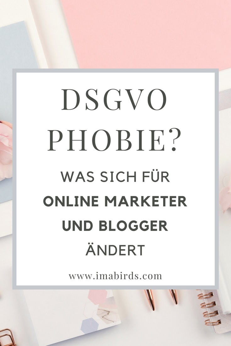 DSGVO - Was sich für Online Marketer und Blogger ändert