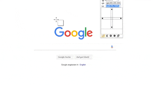 ColorPick Eyedroppe Chrome Erweiterung ColorPick Eyedroppe Google Chrome Erweiterung