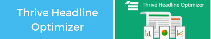 Headline A/B-Tests mit dem Thrive Optimize Plugin