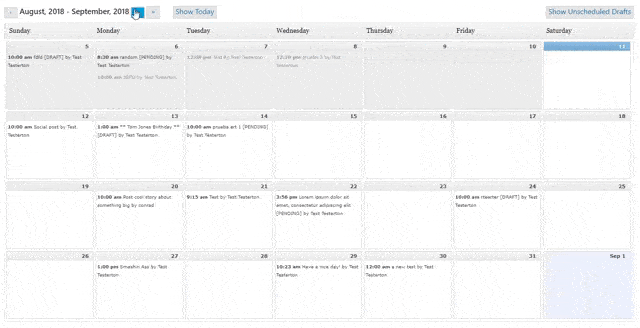 WordPress Plugin Editorial Calendar - Blogbeiträge planen und organisieren