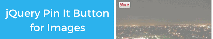 jQuery Pin It Button for Images WP Plugin