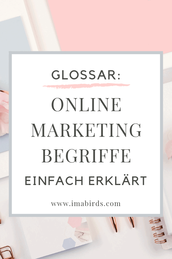 Glossar – Online Marketing einfach erklärt