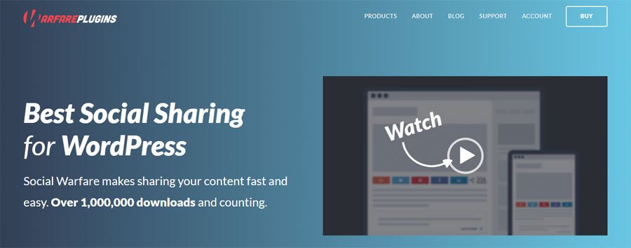 Social Warfare Pro Plugin Social Sharing Plugin für WordPress
