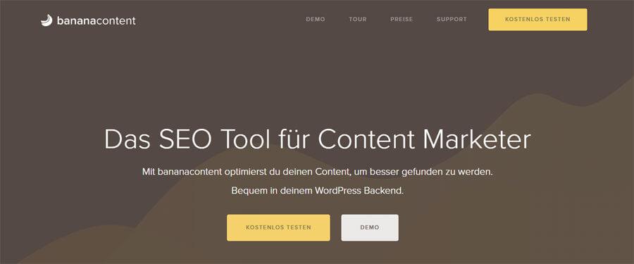 Black Friday bei bananacontent SEO-Plugin zur Content-Optimierung