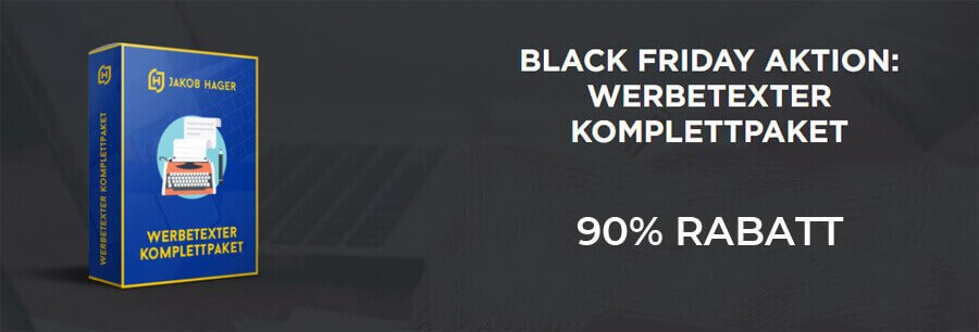 Komplettpaket Werbetexten Werbetexter Komplettpaket von Jakob Hager